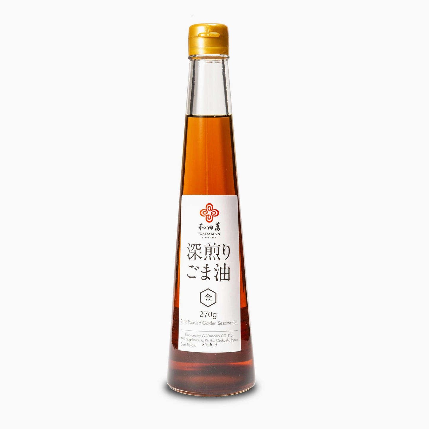 Dark Roasted Golden Sesame Oil | Wadaman | 300mL