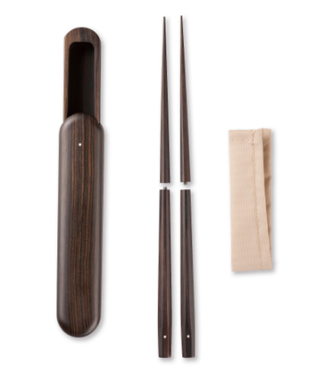 Marunao | Hashi Carry-along Chopsticks | Ebony