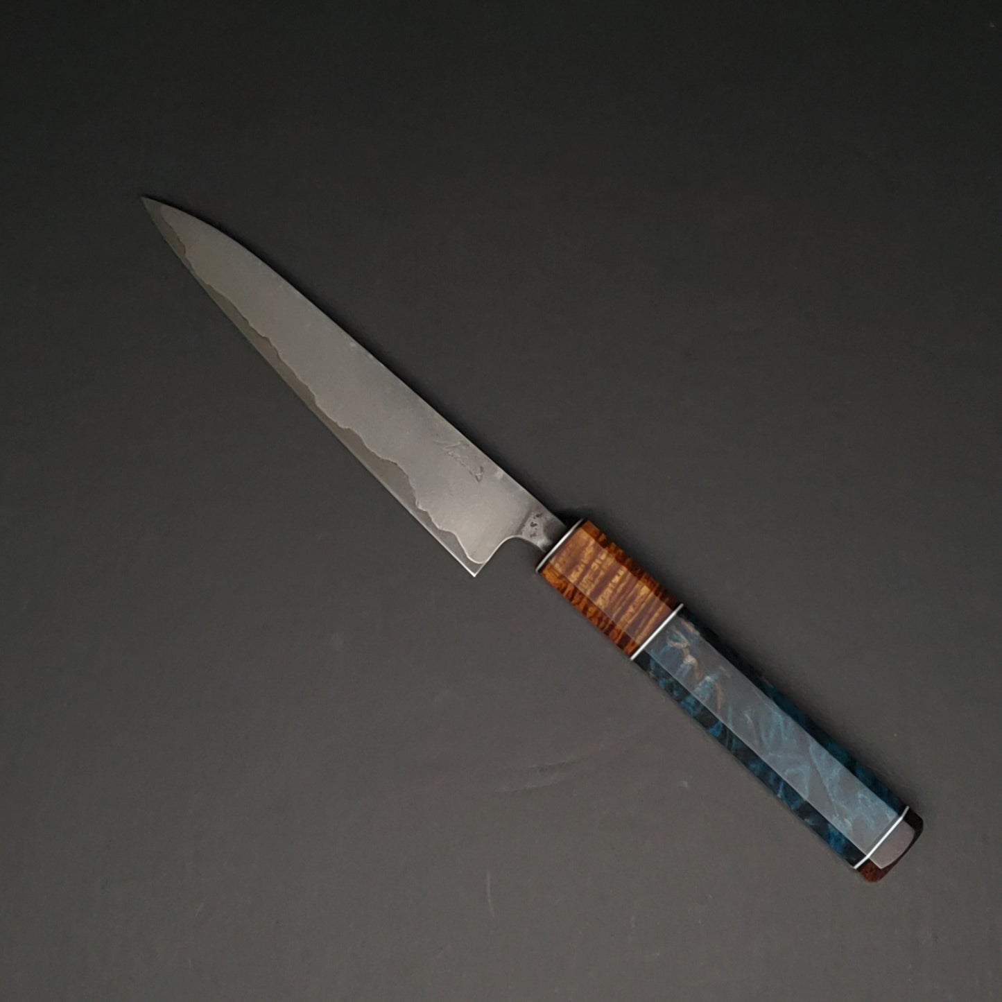 Acre Forge | Adam | 6.5" Utility | Koa & Dyed Maple