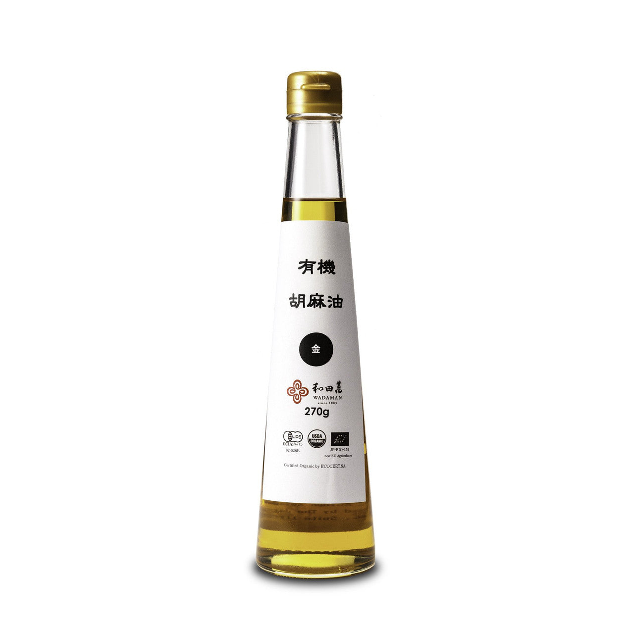 Organic Golden Sesame Oil | Wadaman | 300mL