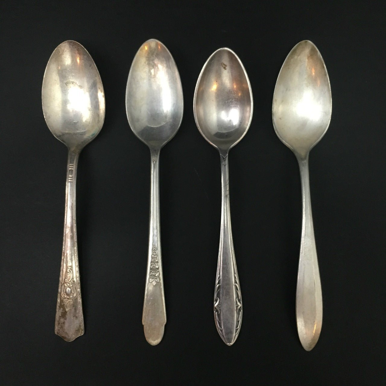 Antique Spoons | Dessert/Demitasse | Set of 3 - Coutelier