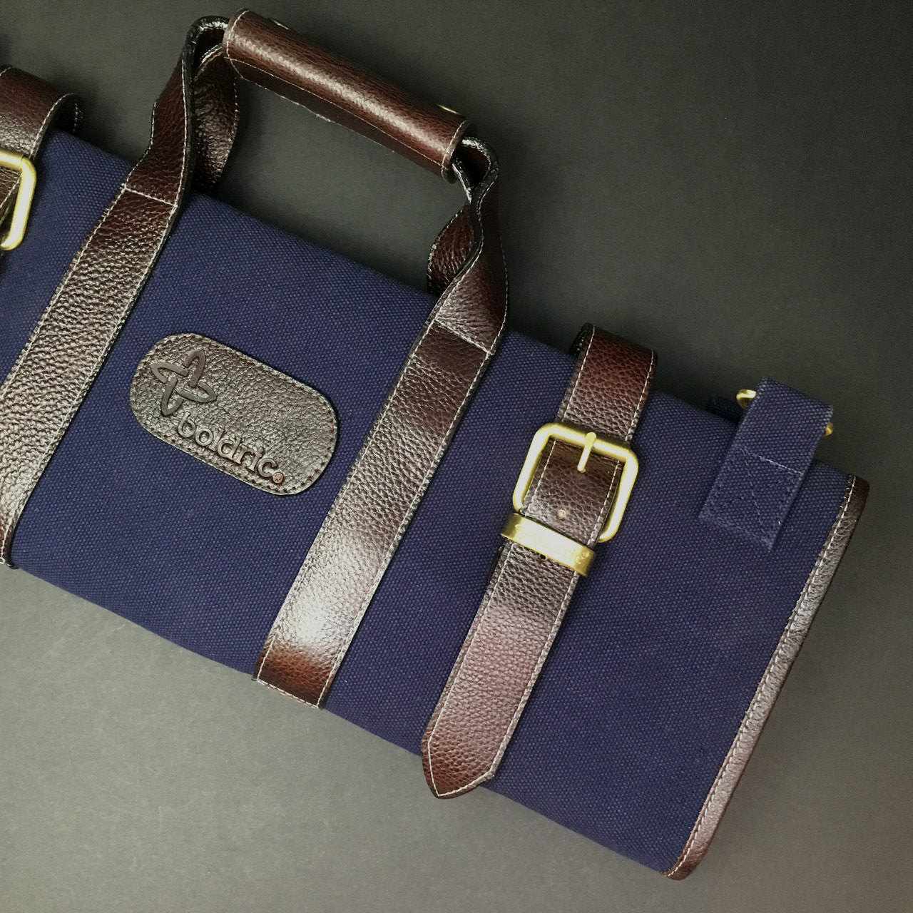 Boldric | 17 pocket knife roll - Coutelier