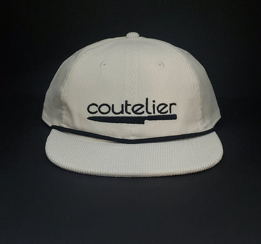 Coutelier Hat | Corduroy | White & Black - Coutelier