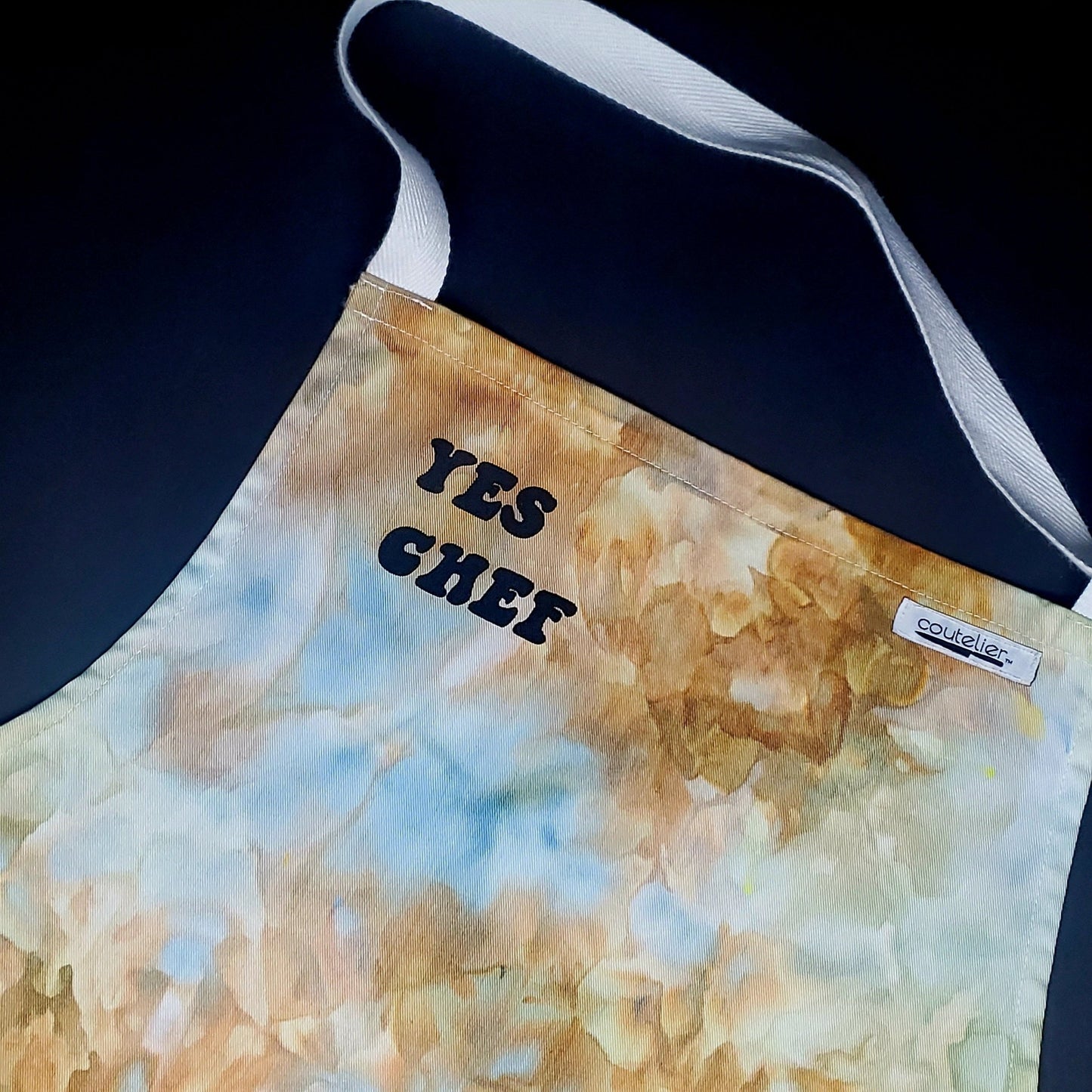 Coutelier x Dyers | "Yes Chef" Tie Dyed Apron - Coutelier