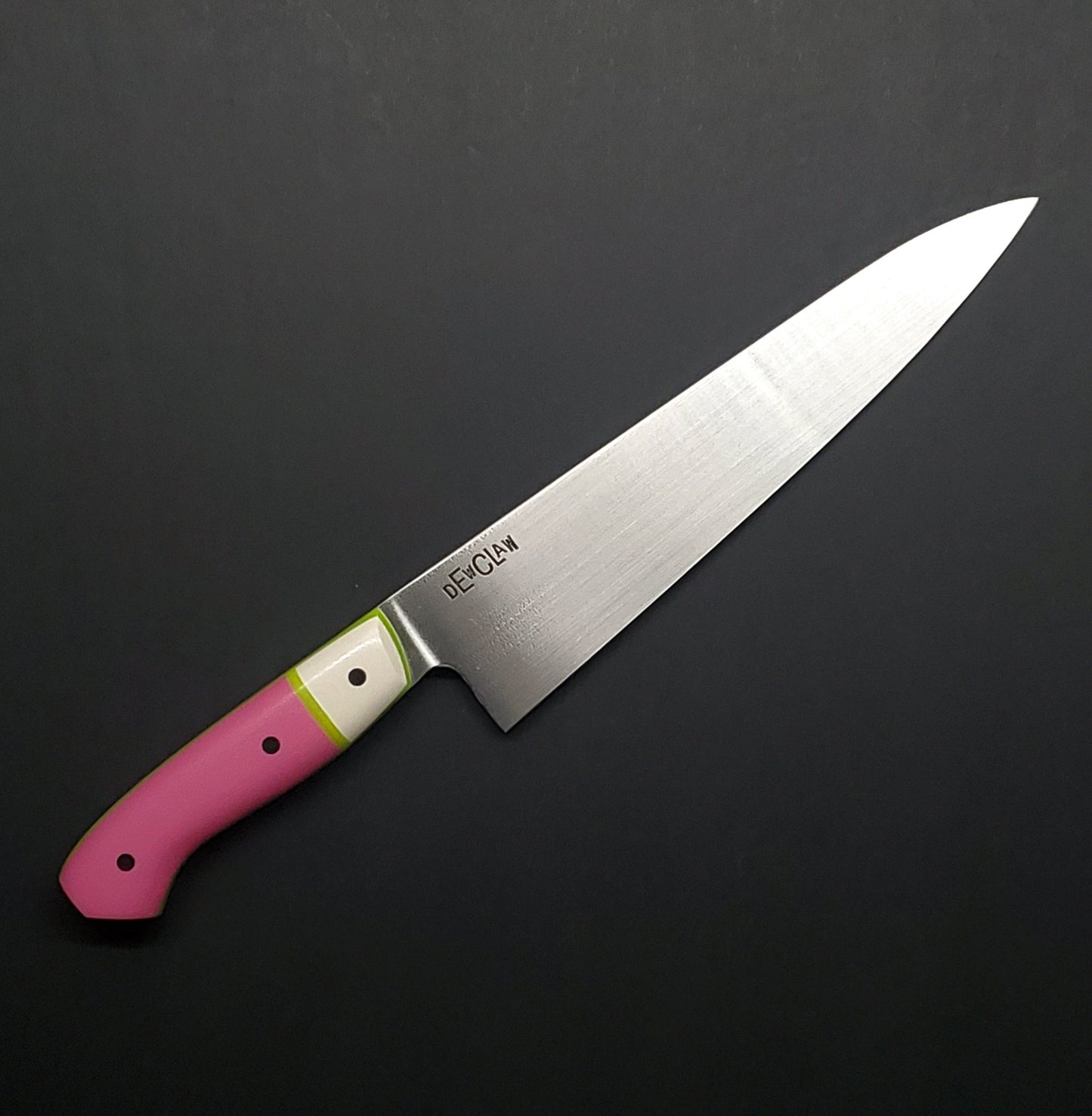 Dewclaw | 8" Gyuto | Pink Day Glow - Coutelier