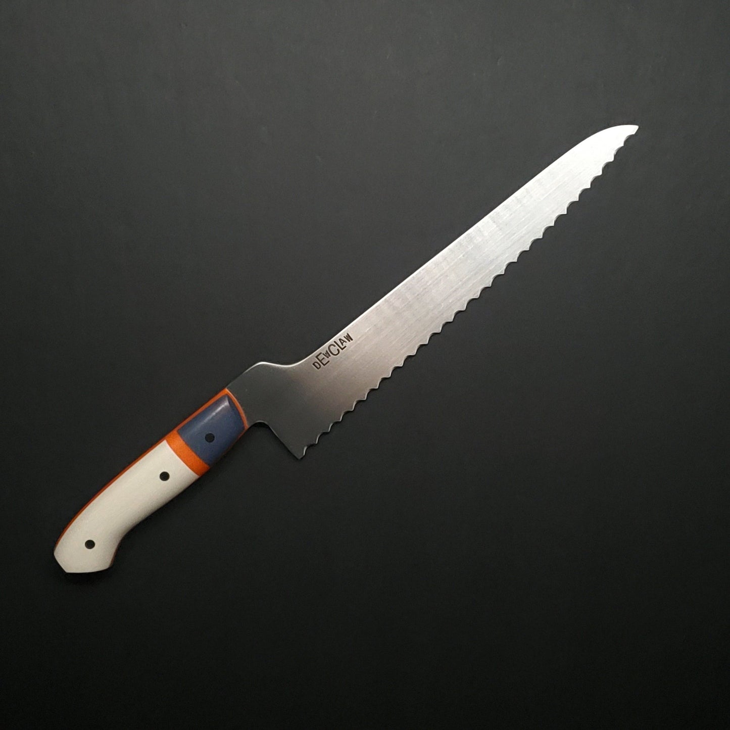 Dewclaw | 9" Bread | Slate, Ivory, Orange - Coutelier