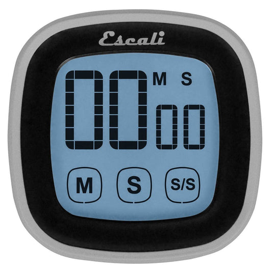 Escali | Timer | Touch Screen Digital | Black - Coutelier