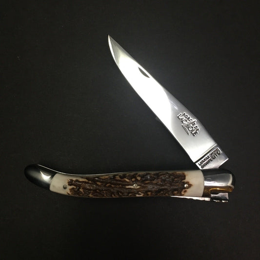 Forge de Laguiole | 11cm Elk Stag Horn | Mirror - Coutelier