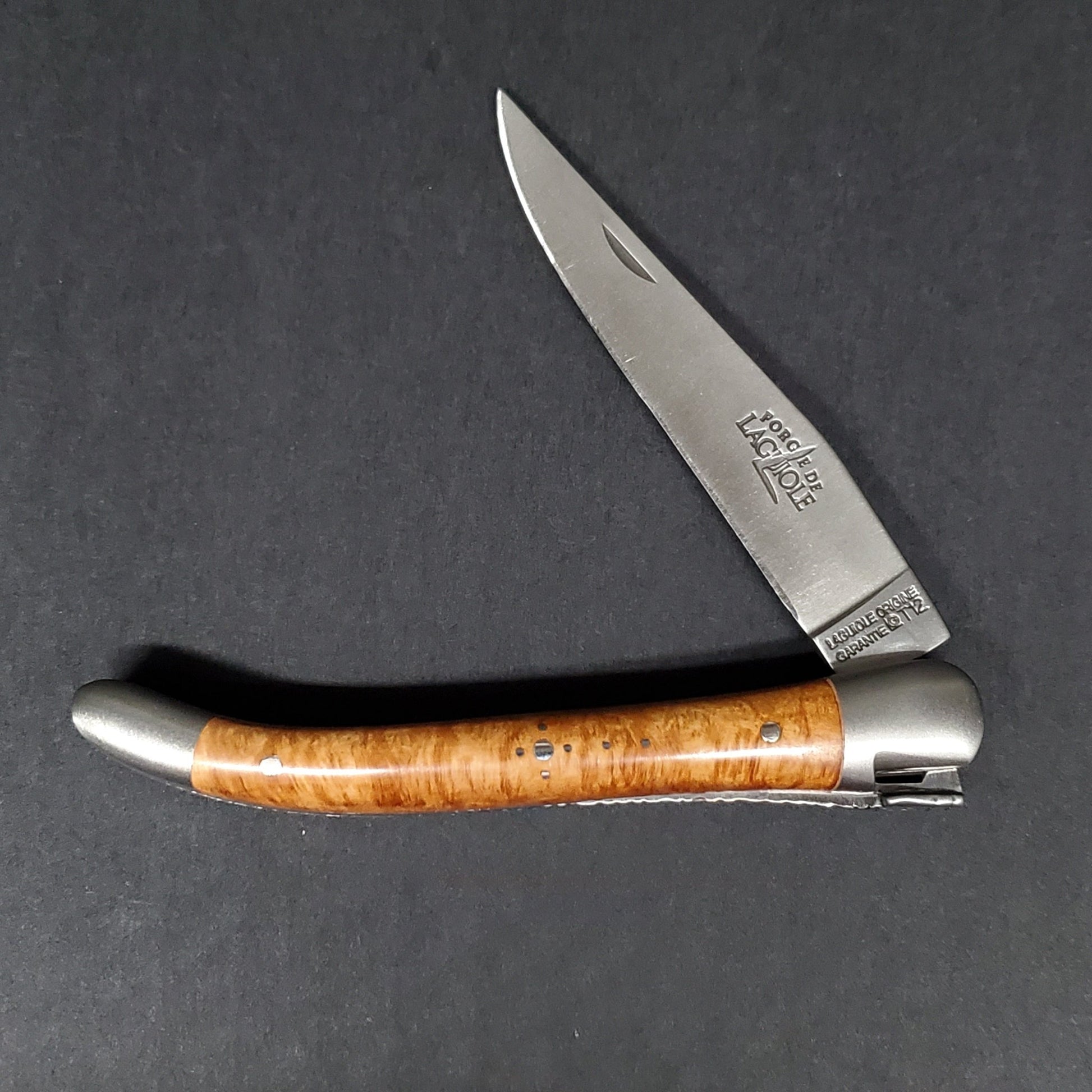 Forge de Laguiole | 9cm Thuya Burl | Matte - Coutelier