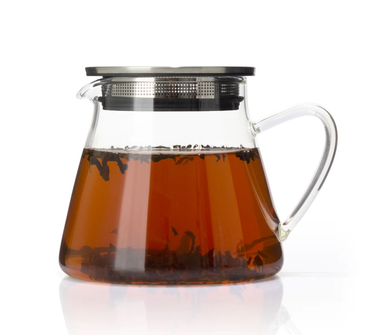 FORLIFE | Fuji Glass Teapot with Filter Lid | 18oz - Coutelier