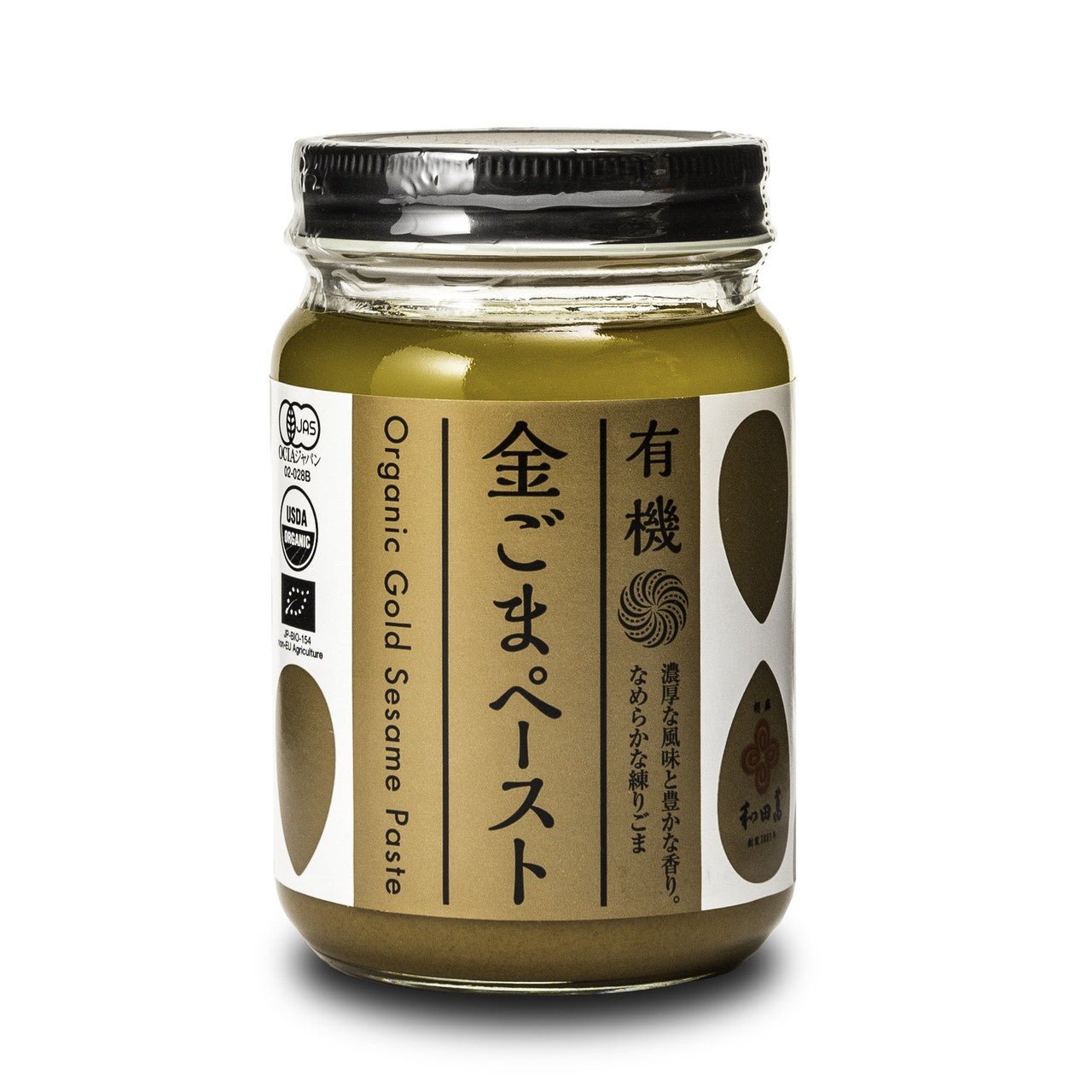 Golden Sesame Paste, Organic | Wadaman | 250g - Coutelier