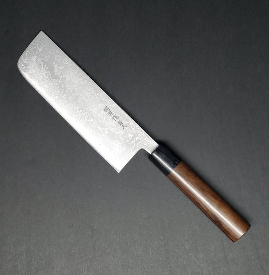 Kajiwara | Damascus | Nakiri 165mm - Coutelier