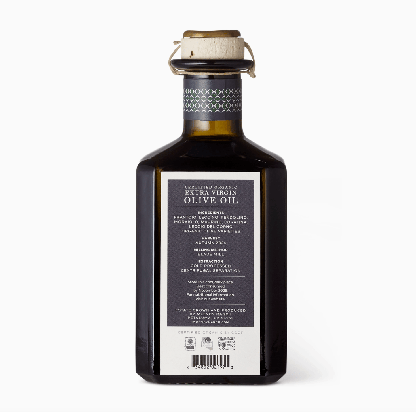 McEvoy Ranch | Organic Extra Virgin Olive Oil 375ml - Coutelier
