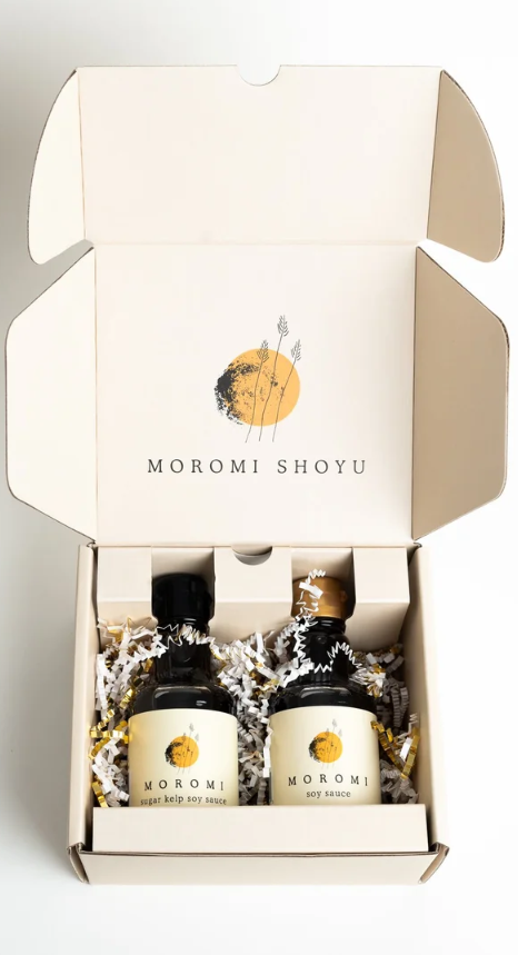 Moromi Gift Set | Soy Sauce & Sugar Kelp Soy Sauce| 5oz.