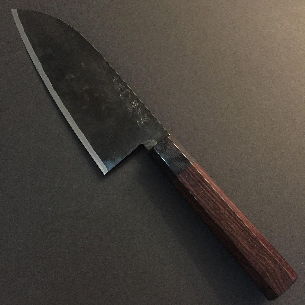 Takeda | NAS | Funayuki 170mm Knife in Steel by - Coutelier