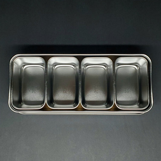 Yakumi Pans | Stainless | 4 Compartment | Small - Coutelier